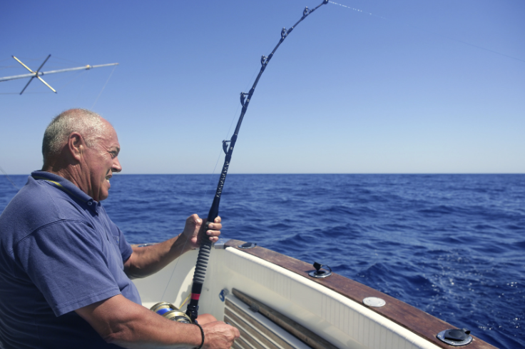 Man fishing